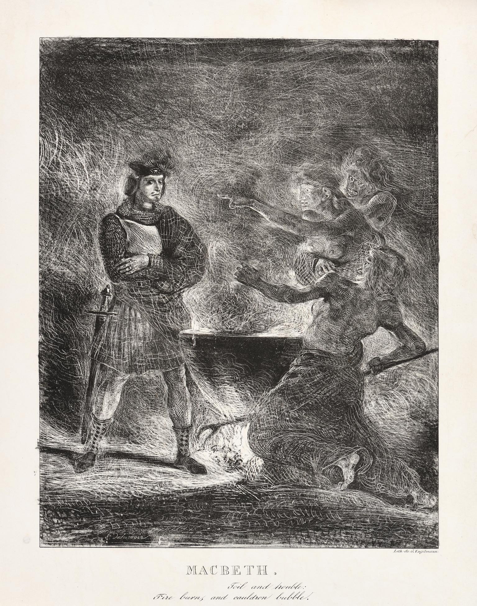 McBeth consultant les sorcières