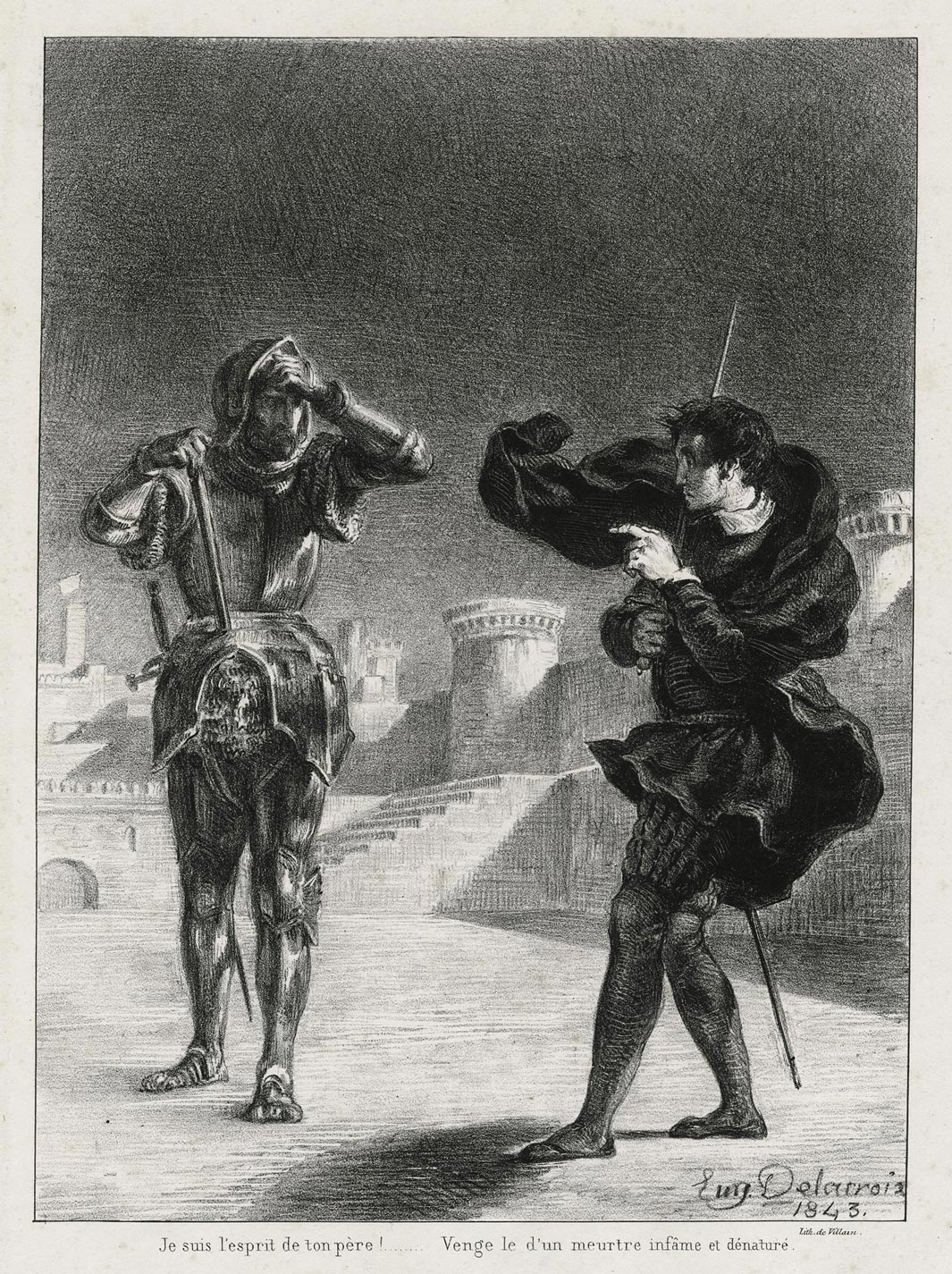 McBeth consultant les sorcières (McBeth consulting witches)