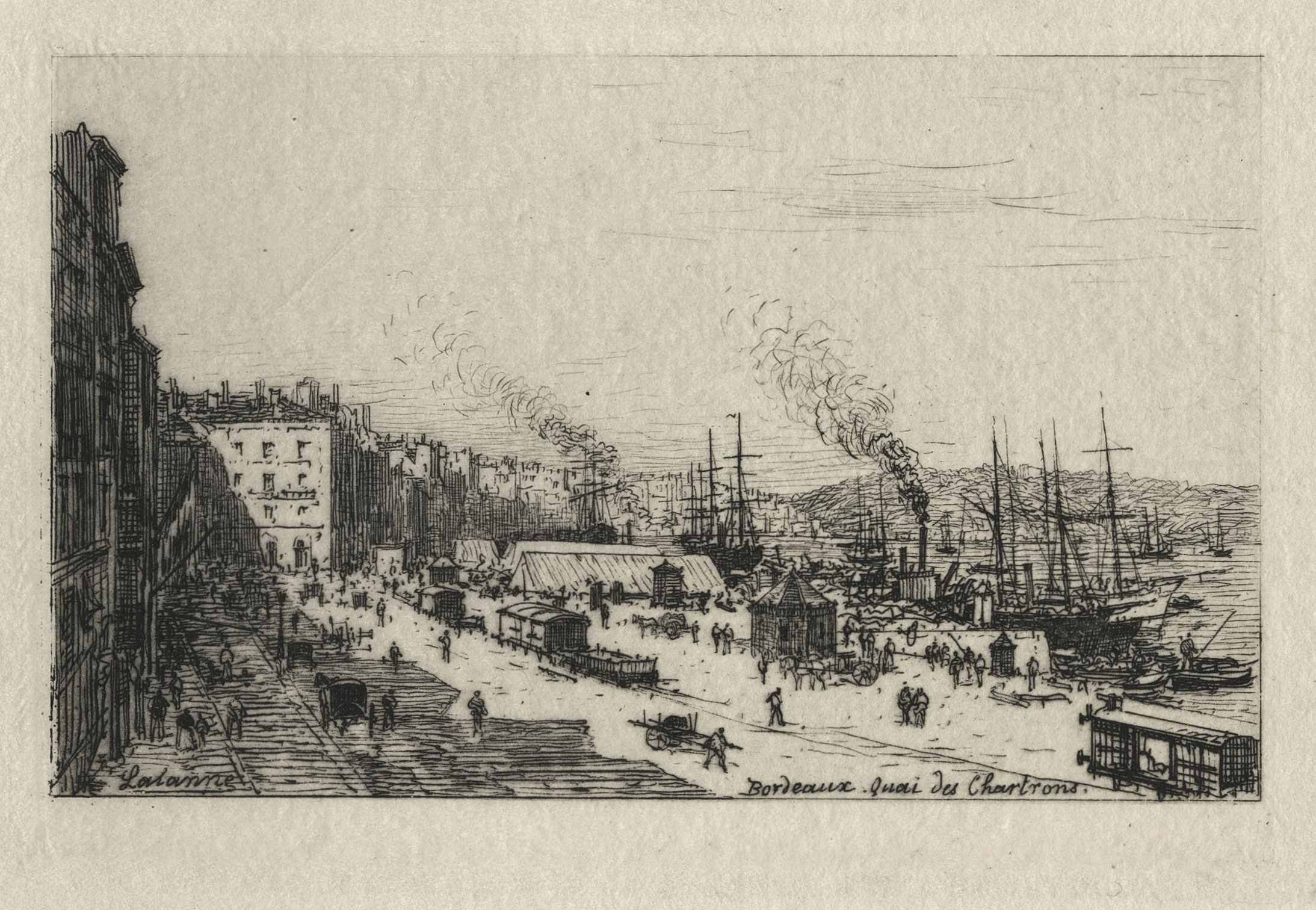 Bordeaux, quai des chartrons