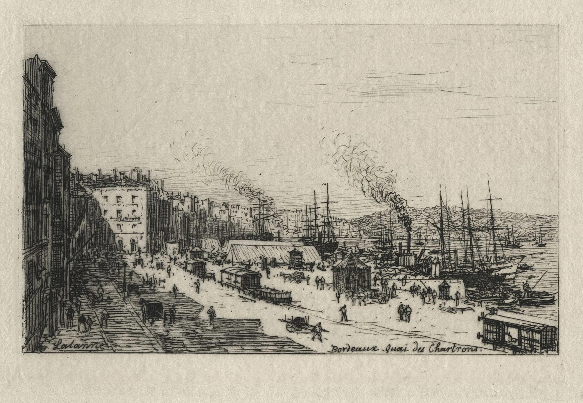 Bordeaux, quai des chartrons