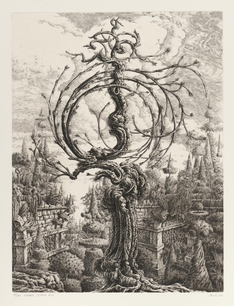 Houtin – Le grand totem N°1