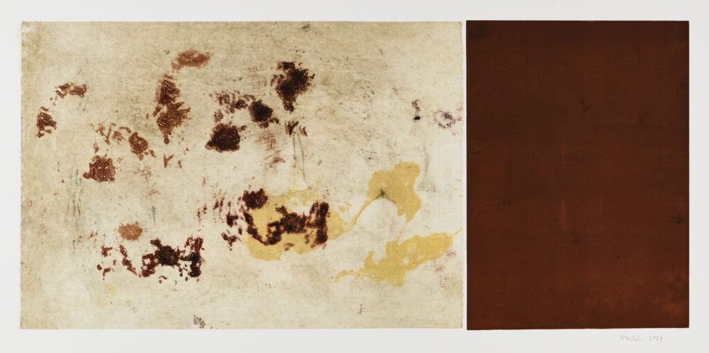 Medir – Mare Frigoris (Composition à dominante bordeaux)