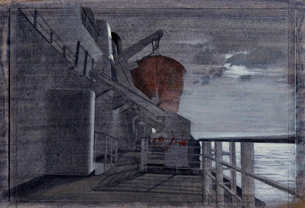 Bacquet – QE2, Coup de soleil