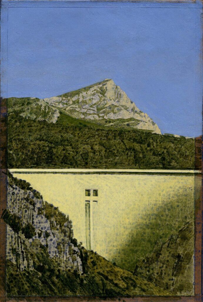 Bacquet – La Ste Victoire vue de Bimont