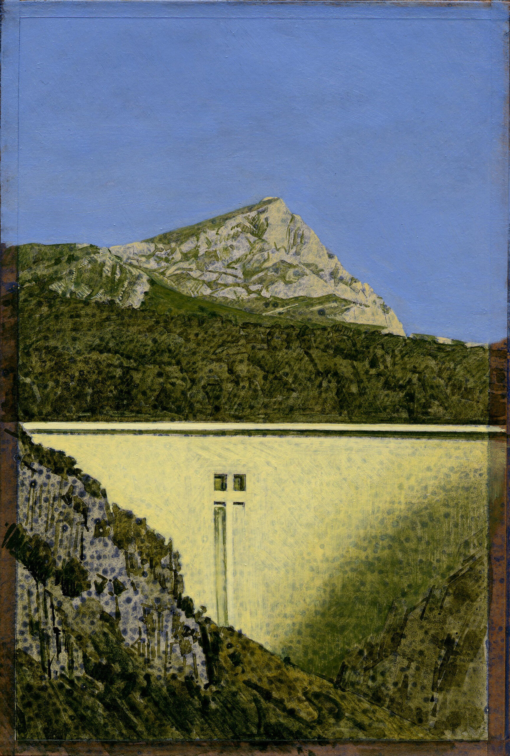 La Sainte Victoire vue de Bimont