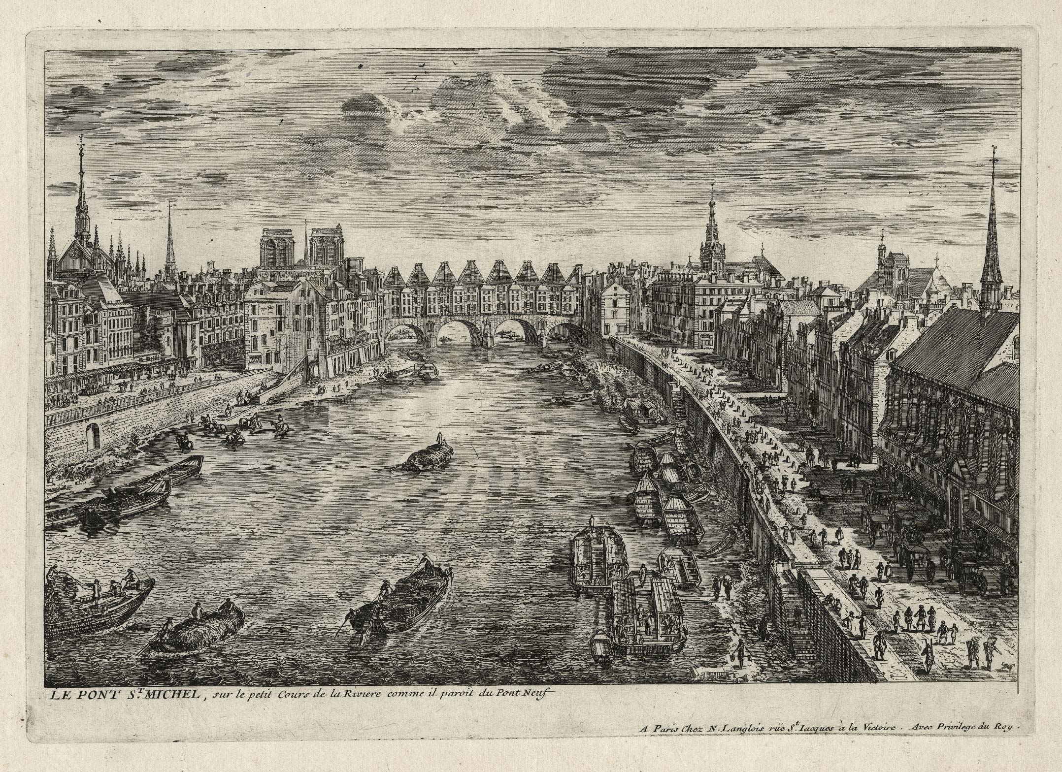 Le Pont Saint-Michel