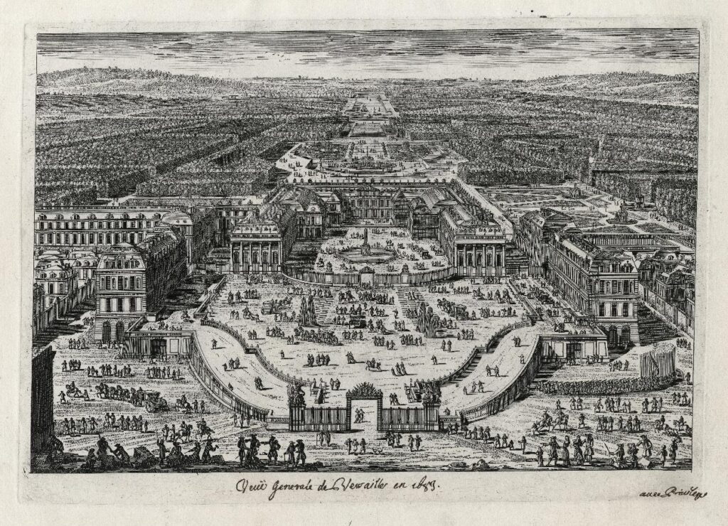 Les Perelle – Vue générale de Versailles