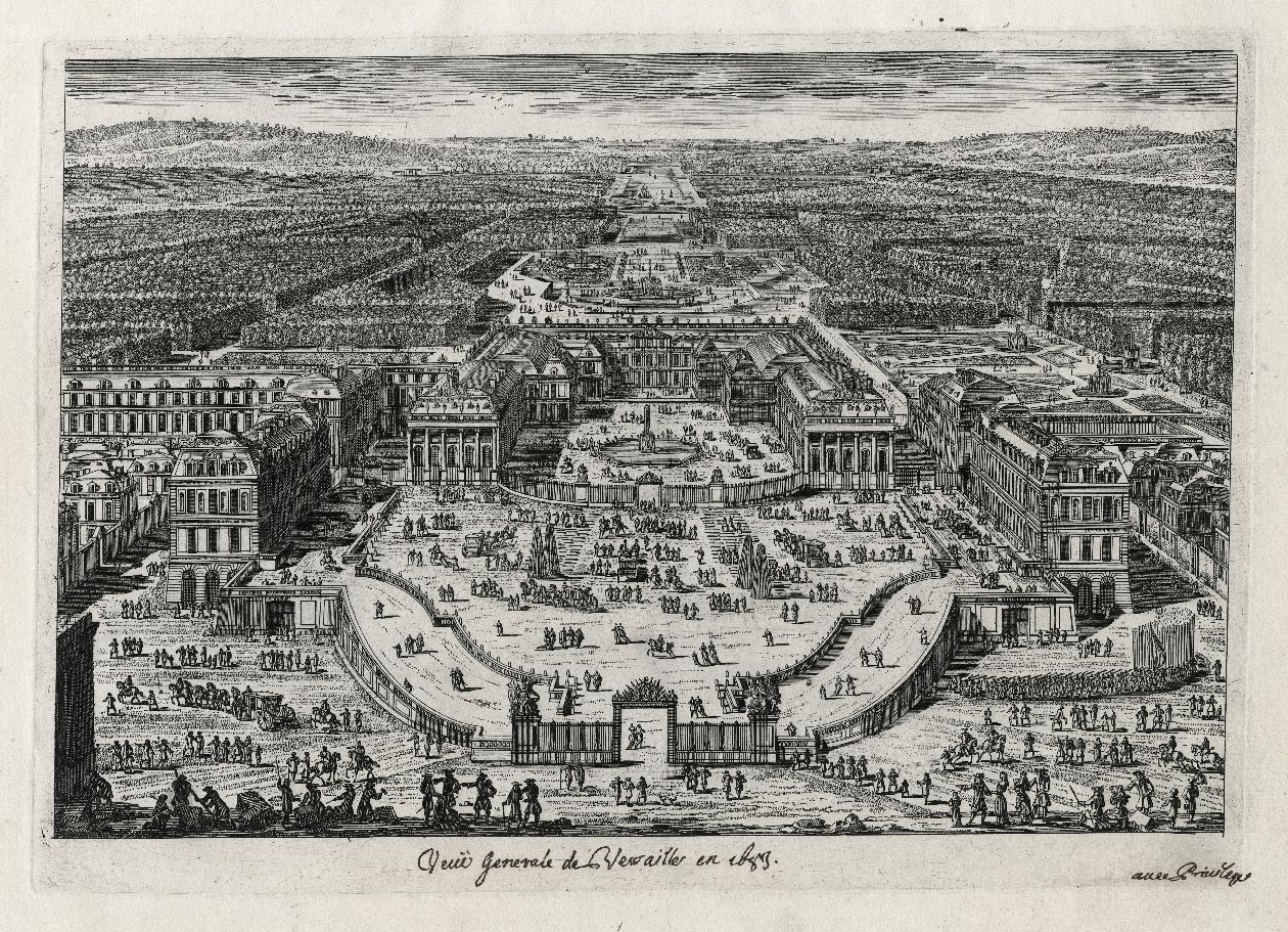 Vue générale de Versailles