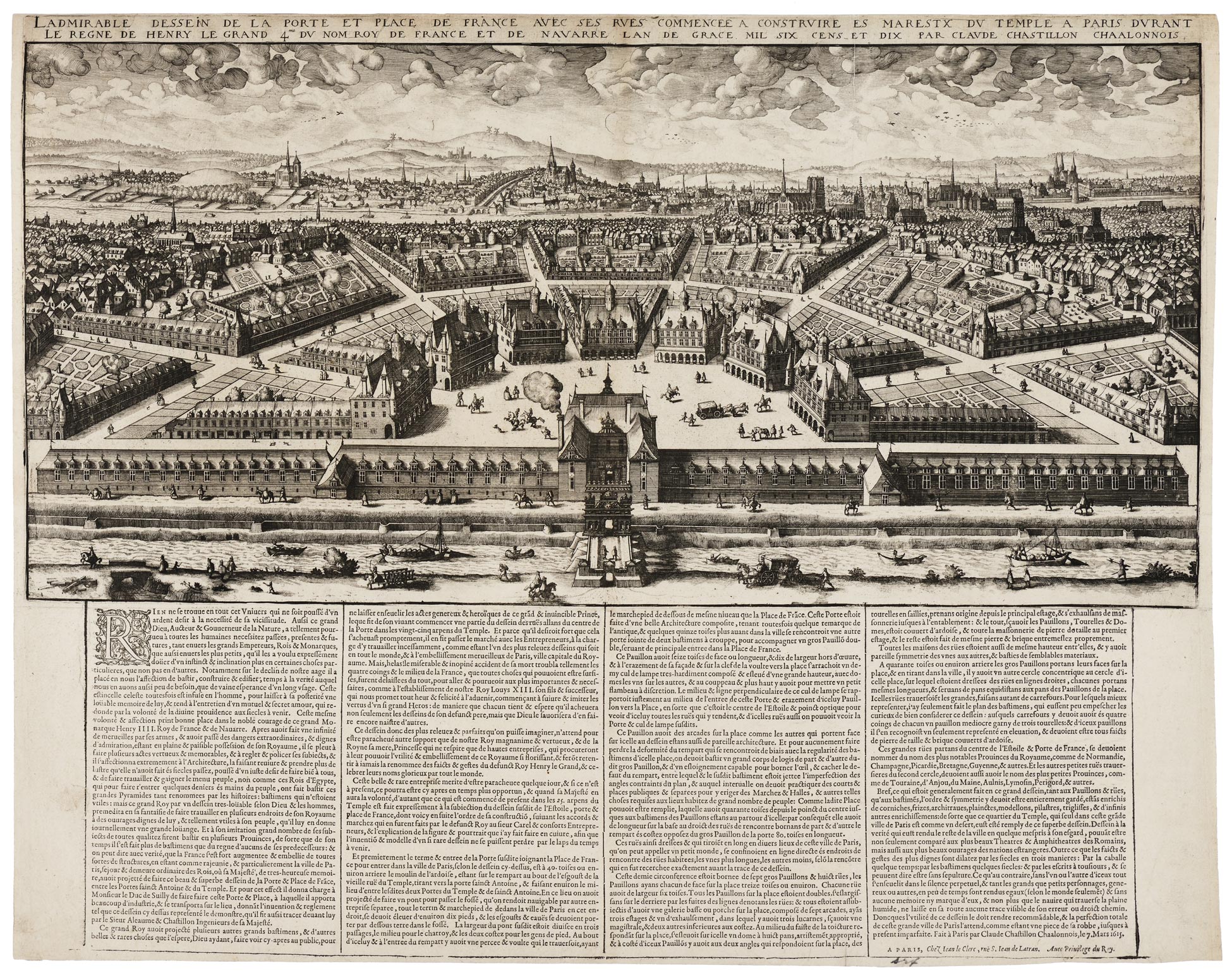 L’Admirable dessein de la porte et place de France (…)