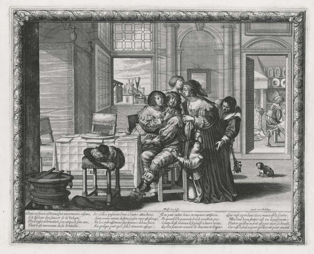 Bosse – L’Enfant prodigue dans un lieu de débauche (version couverte)