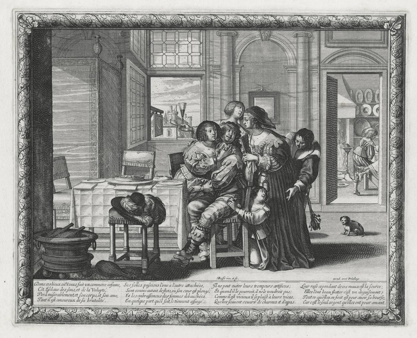 L'Enfant prodigue dans un lieu de débauche (version couverte)