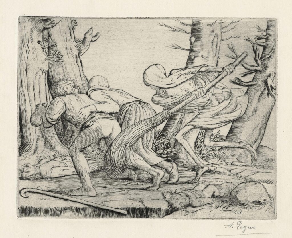 Legros – La Mort balaie les vices