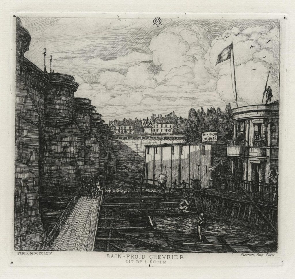 Meryon – Bain-froid Chevrier dit de l’Ecole