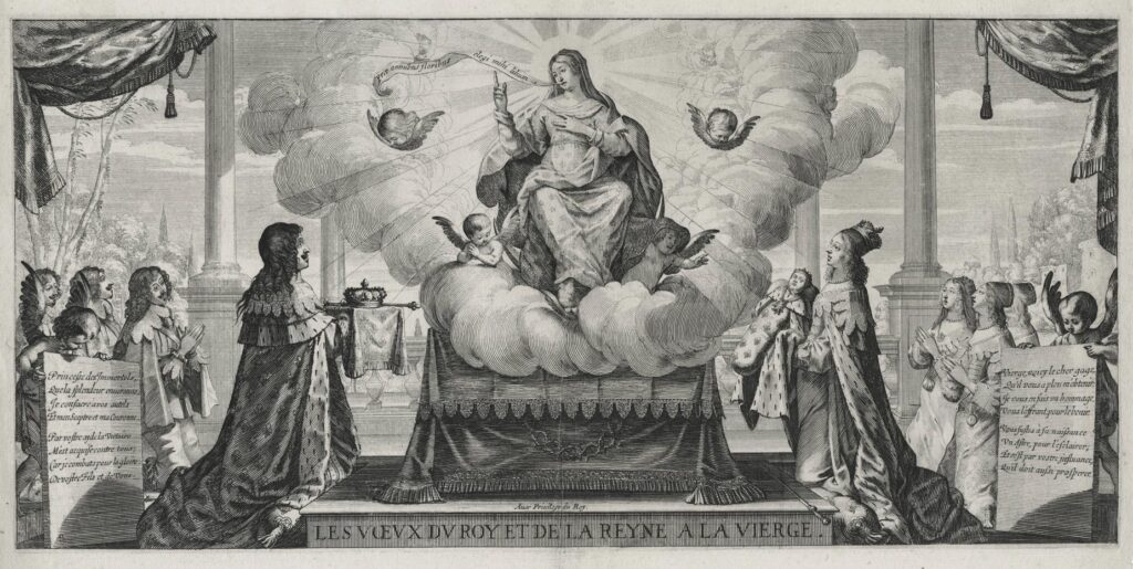 Bosse – Les Vœux du roi et de la reine à la Vierge