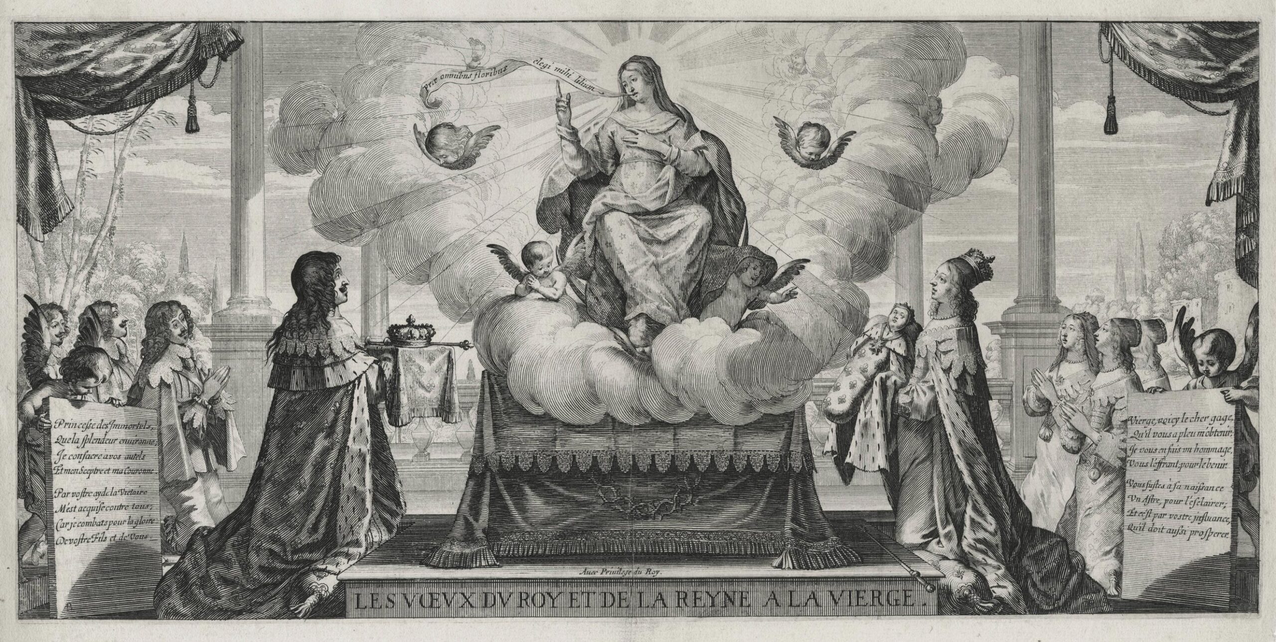 The King's and Queen's Vows to the Virgin Mary