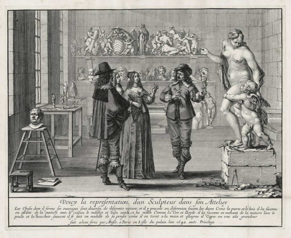 Bosse – Le Sculpteur dans son atelier