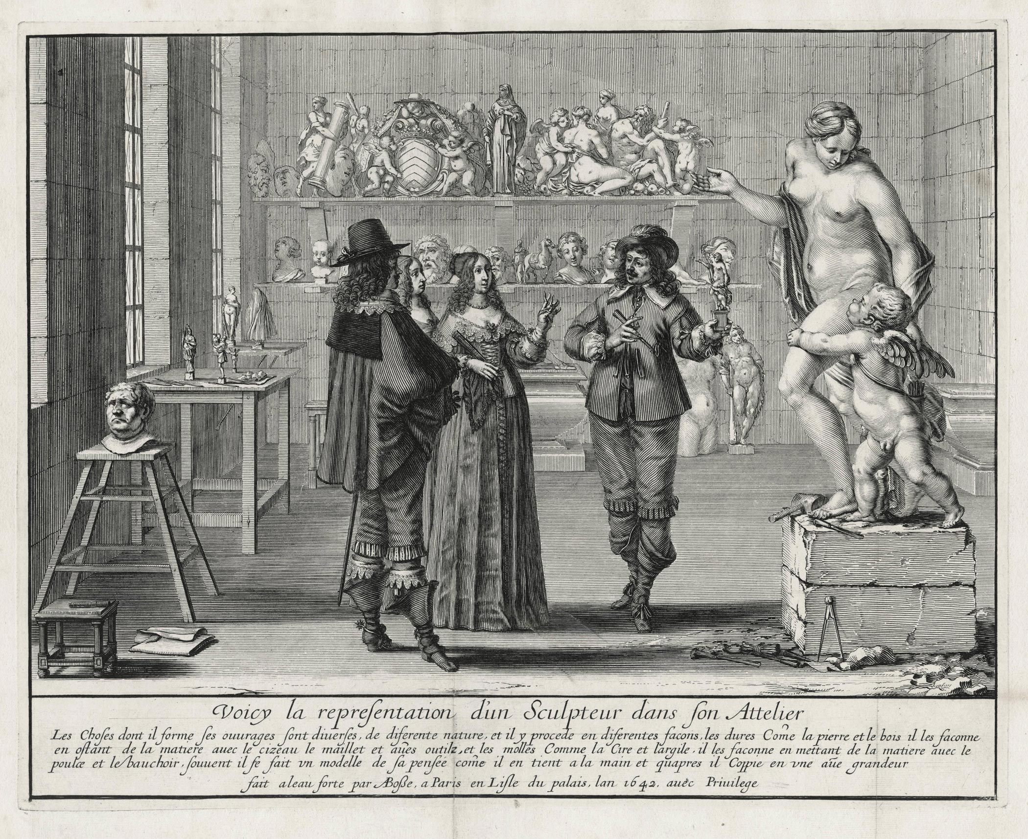 Le Sculpteur dans son atelier