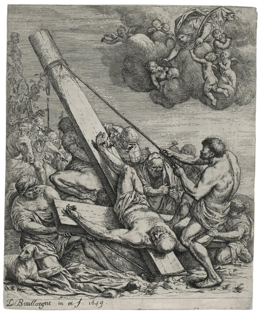 Boullogne (Louis de) – Le Martyr de saint Pierre