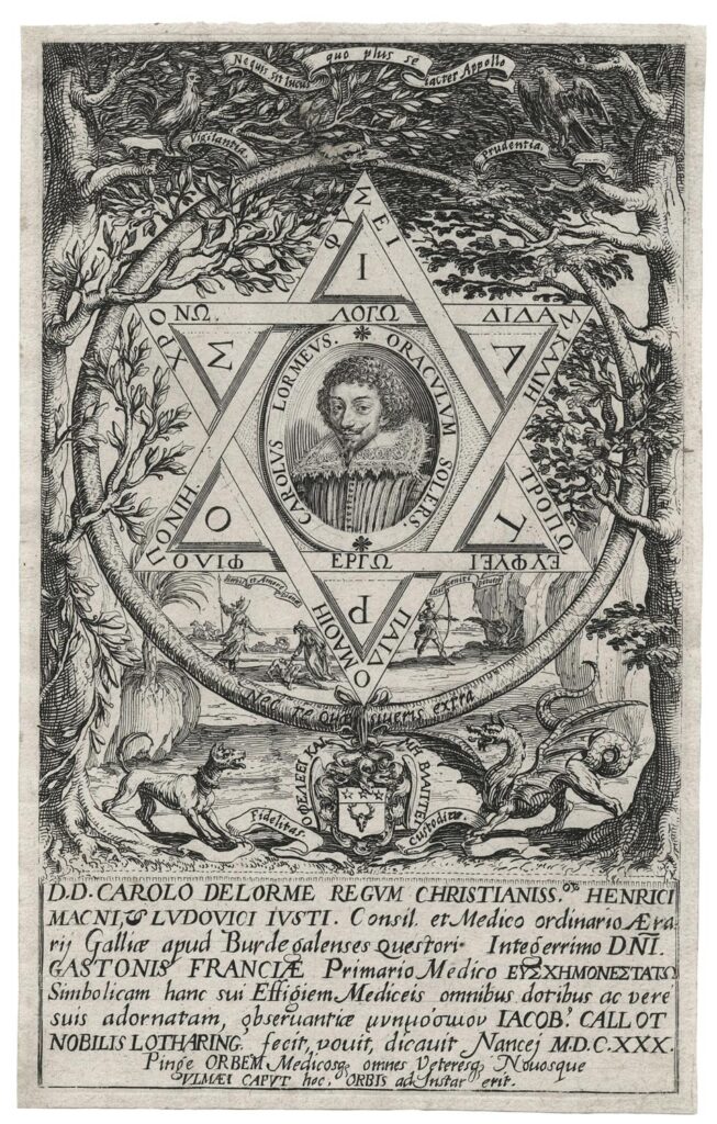 Callot – Charles Delorme, premier médecin du roi