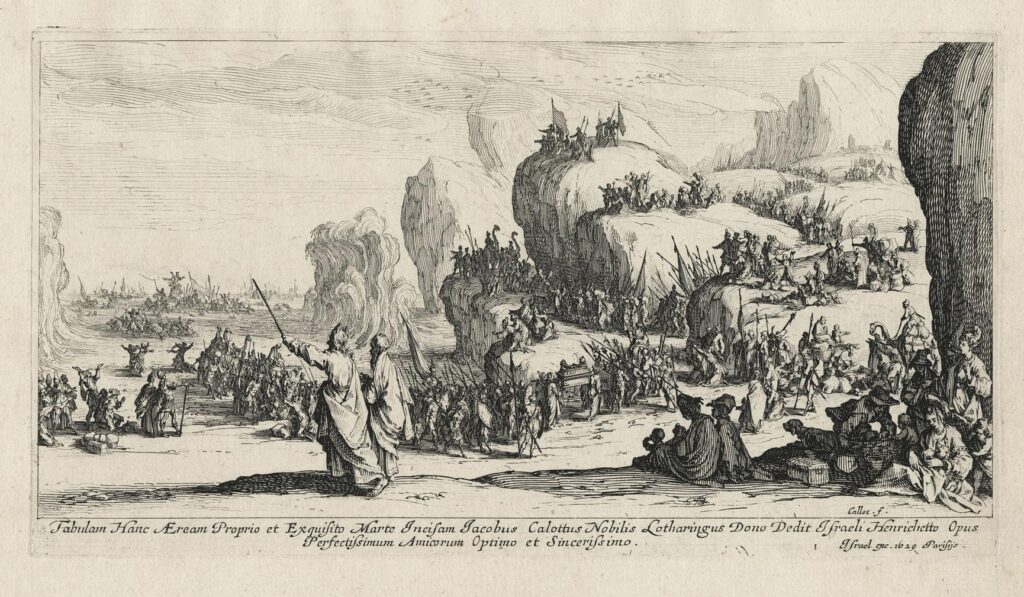 Callot – Le Passage de la Mer Rouge