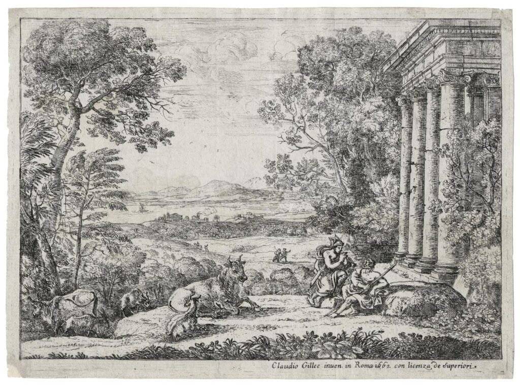 Gellée – Mercure et Argus