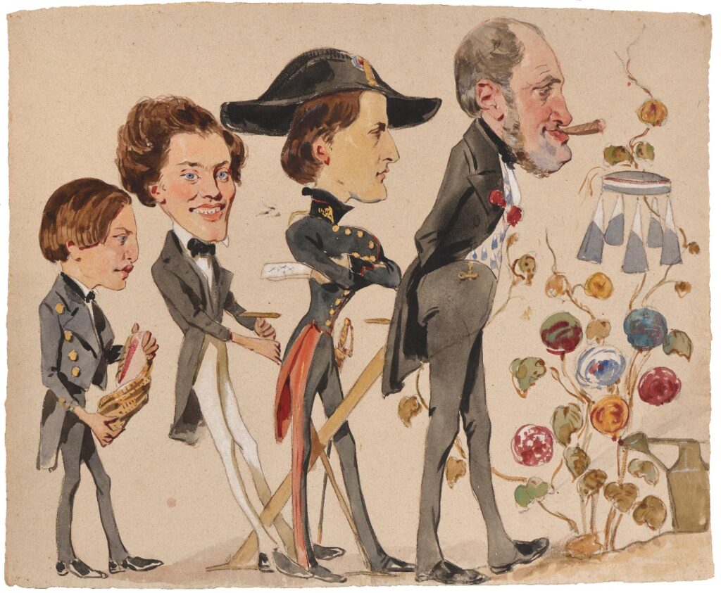 Ecole française XIXe – Cycle de la vie d’un Polytechnicien