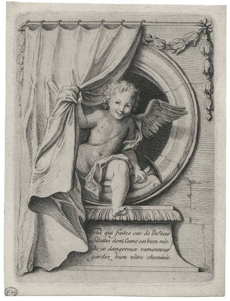 Coypel (Charles-Antoine) – L’Amour ramoneur