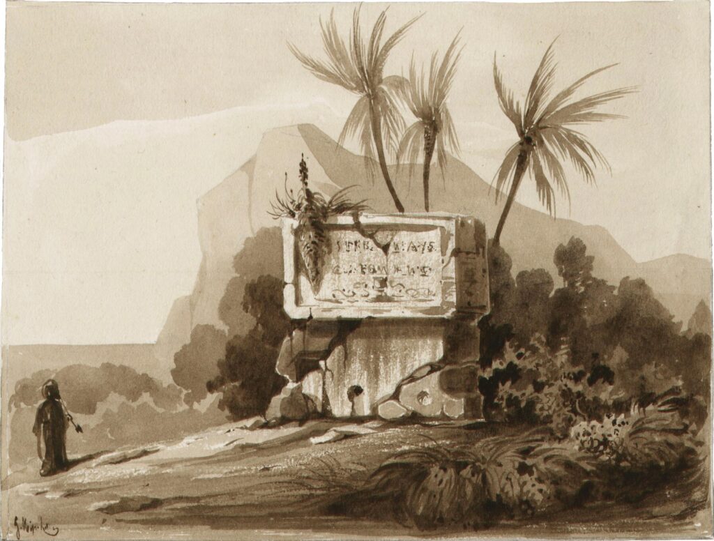 Lebas – Personnage à la pierre runique