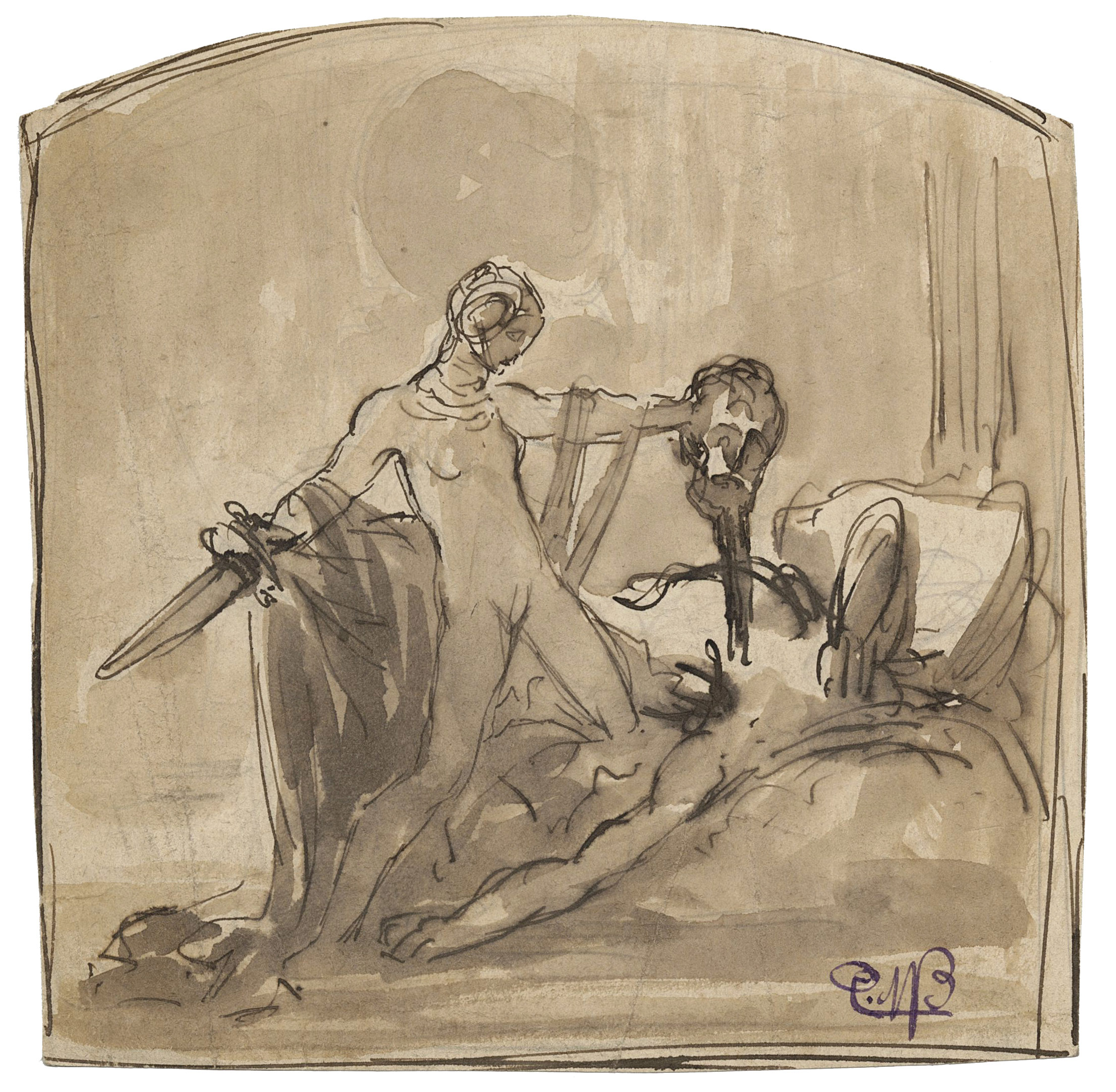 Salomé tenant la tête de Jean-Baptiste