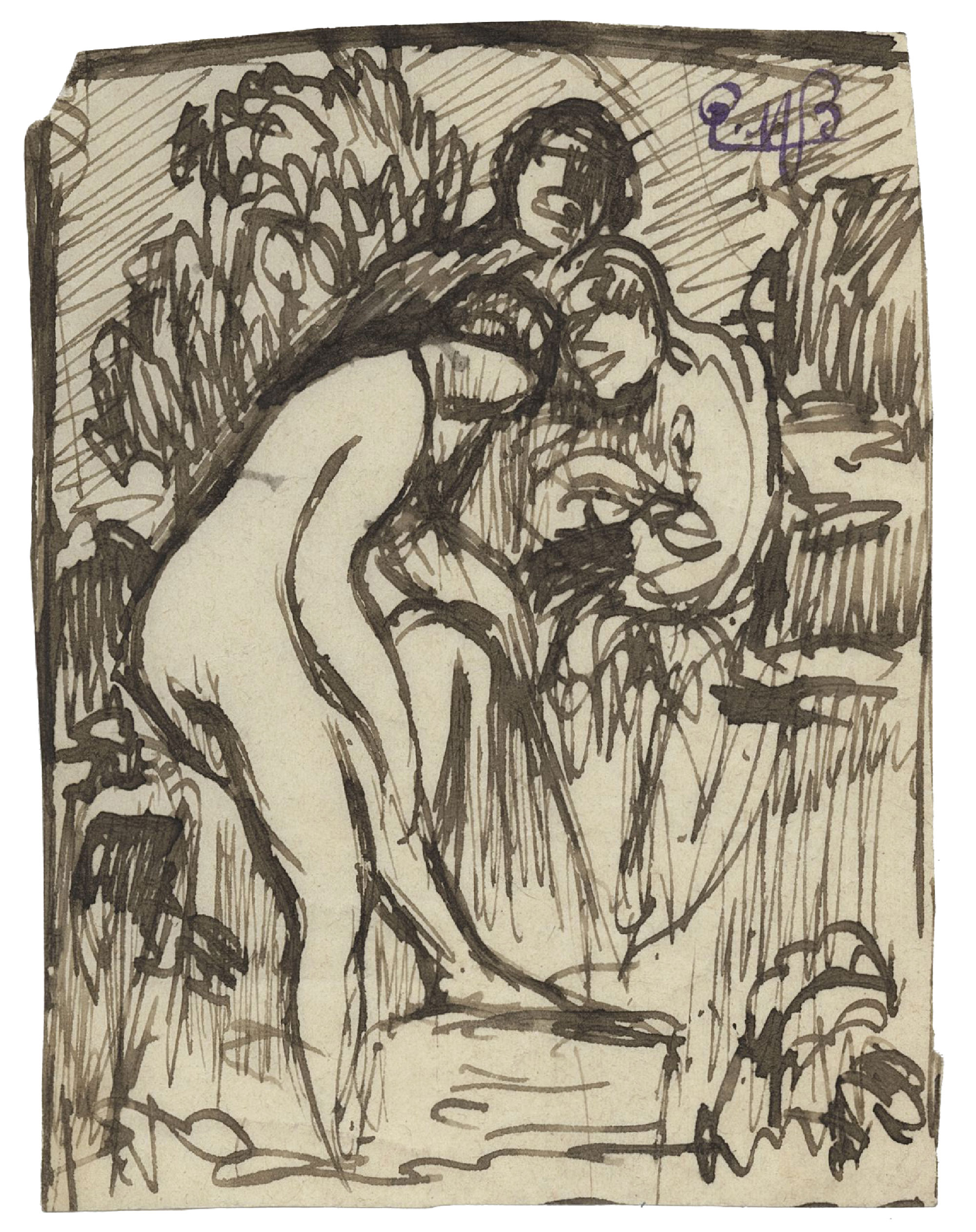 Baigneuses (Suzanne au bain ?)