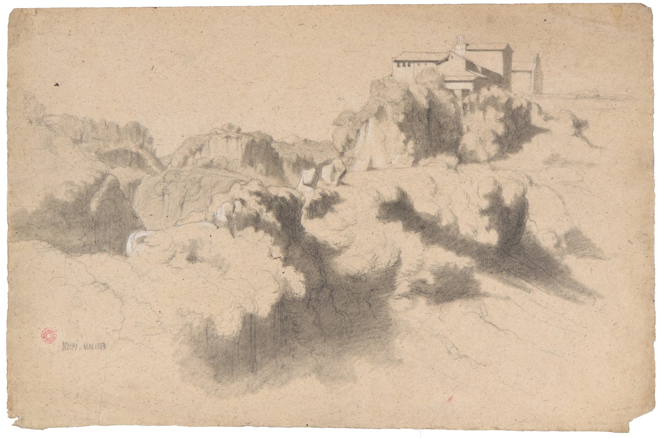 Vue de la ville de Nepi