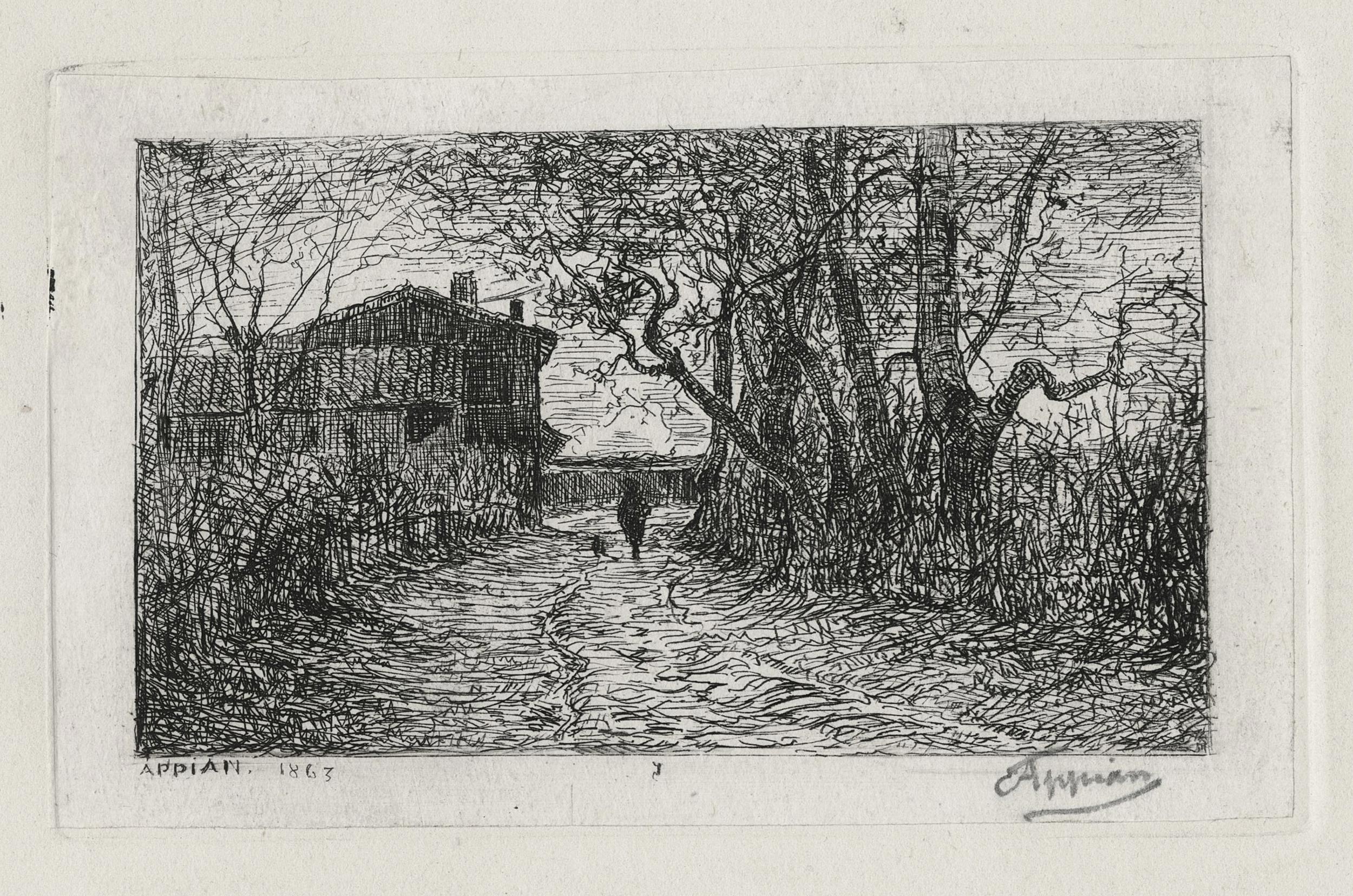 Gorge de Loup ou Chemin à Creys, environs de Morestel