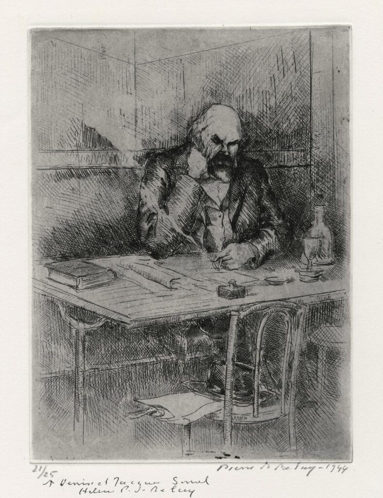 Belay – Verlaine attablé au café