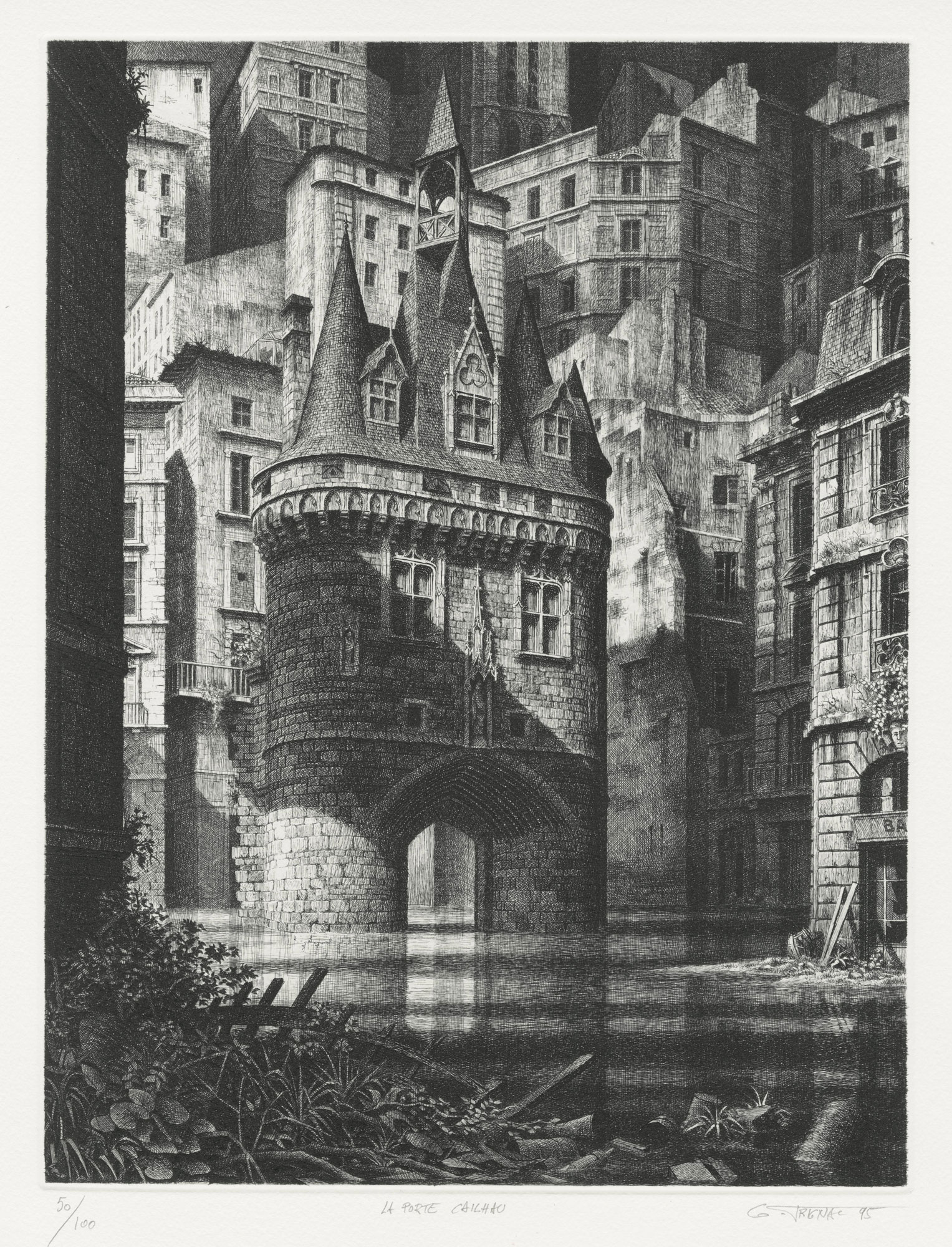 La porte Cailhau (Bordeaux)