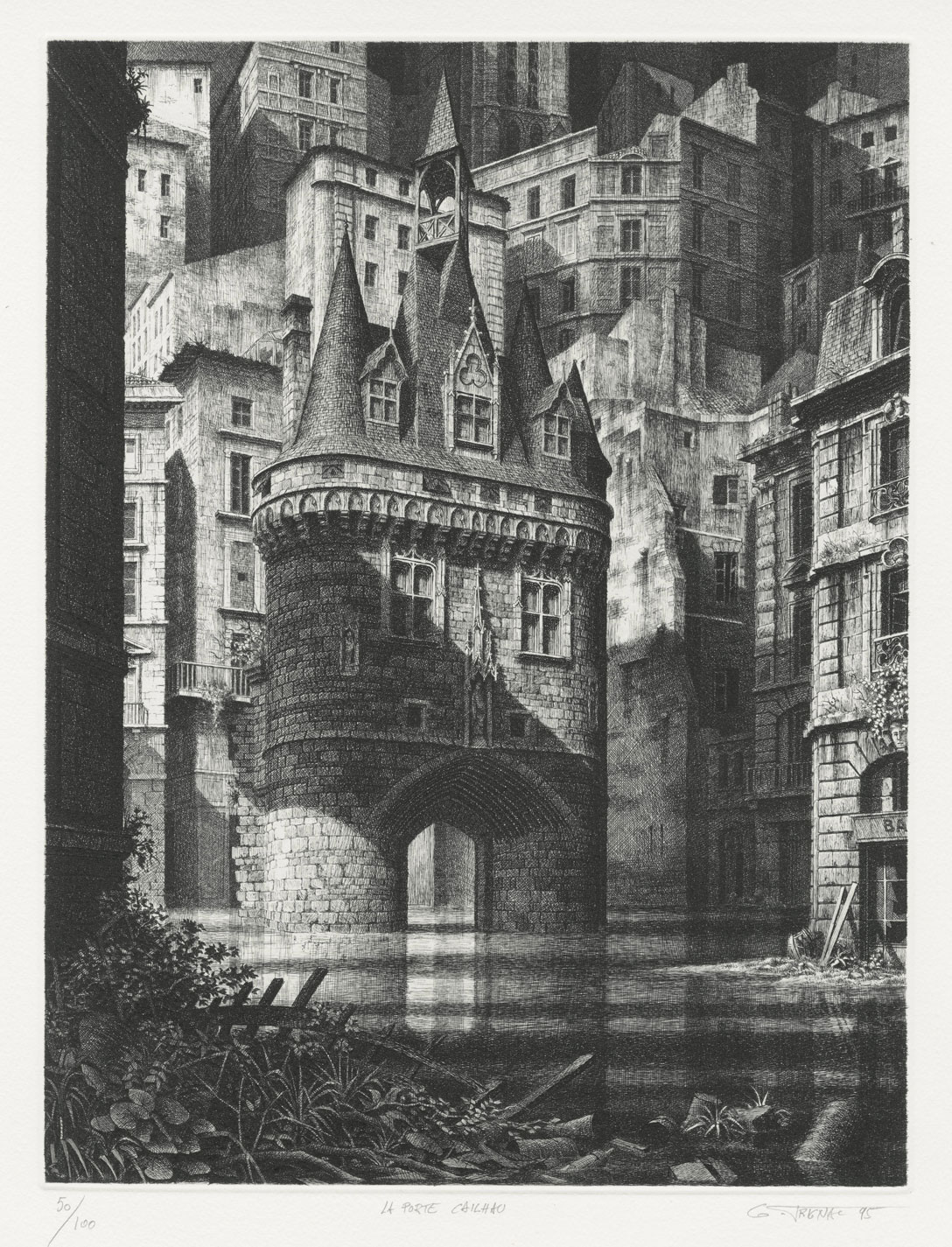 La porte Cailhau (Bordeaux)