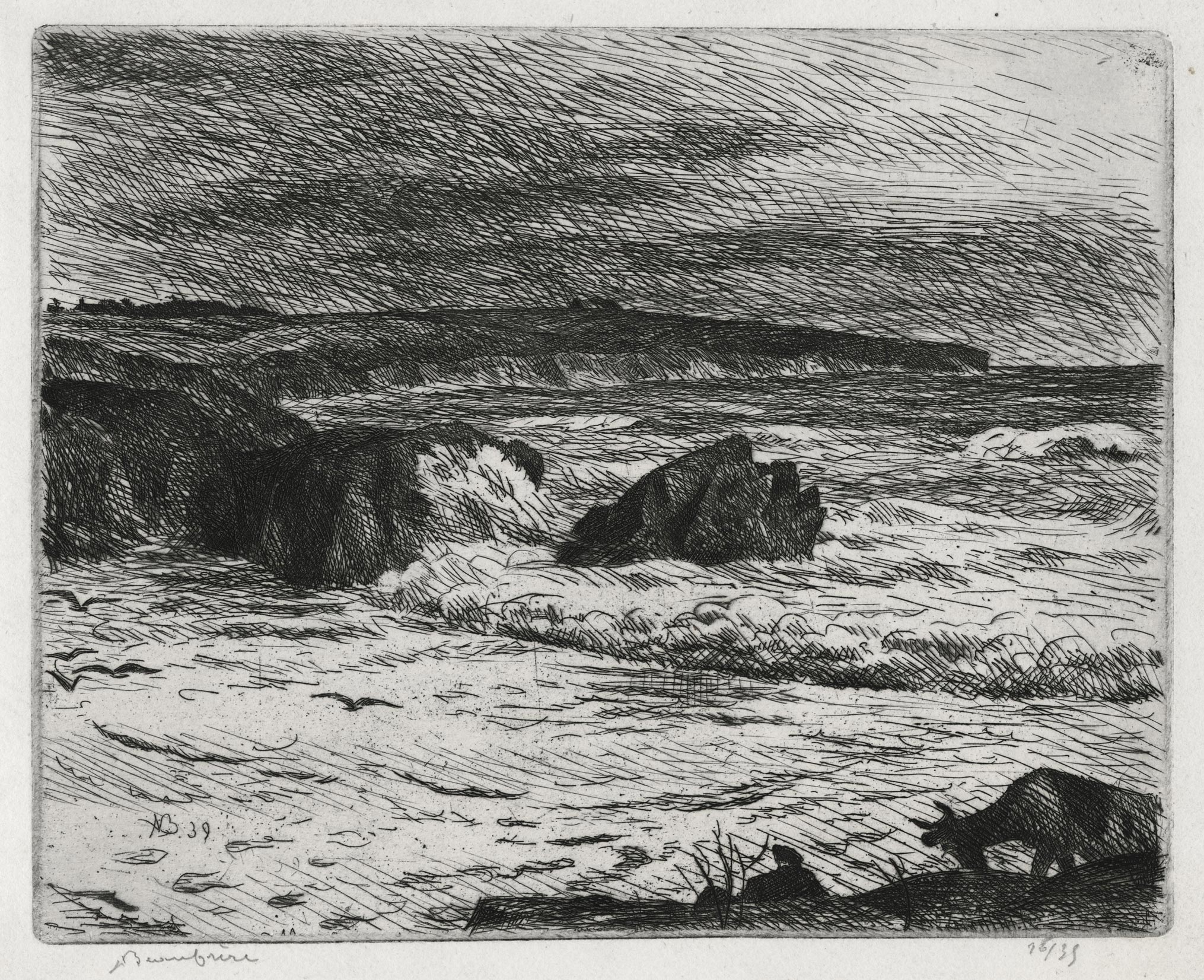 Rochers à Kerehou, Le Pouldu