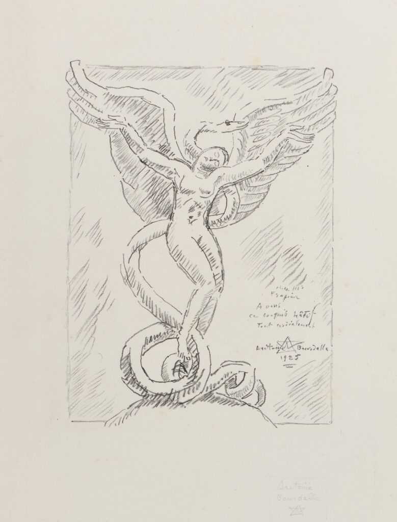 Bourdelle – La mort du cygne