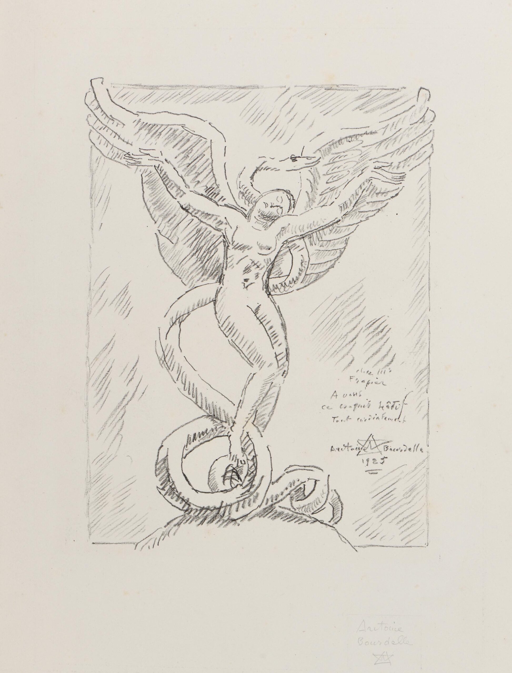 The death of the swan