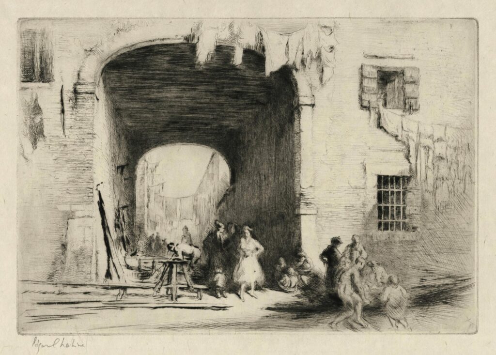 Chahine – Venise, Corte Colonna