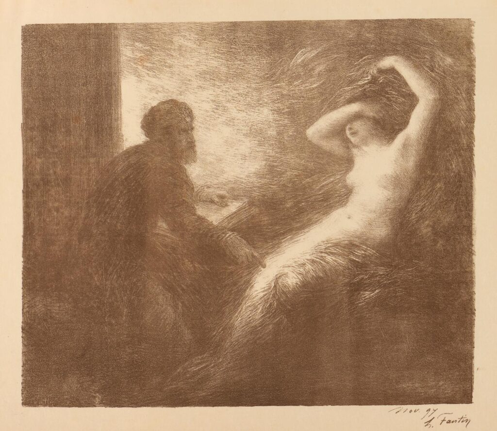 Fantin-Latour – Evocation de Kundry (quatrième planche)