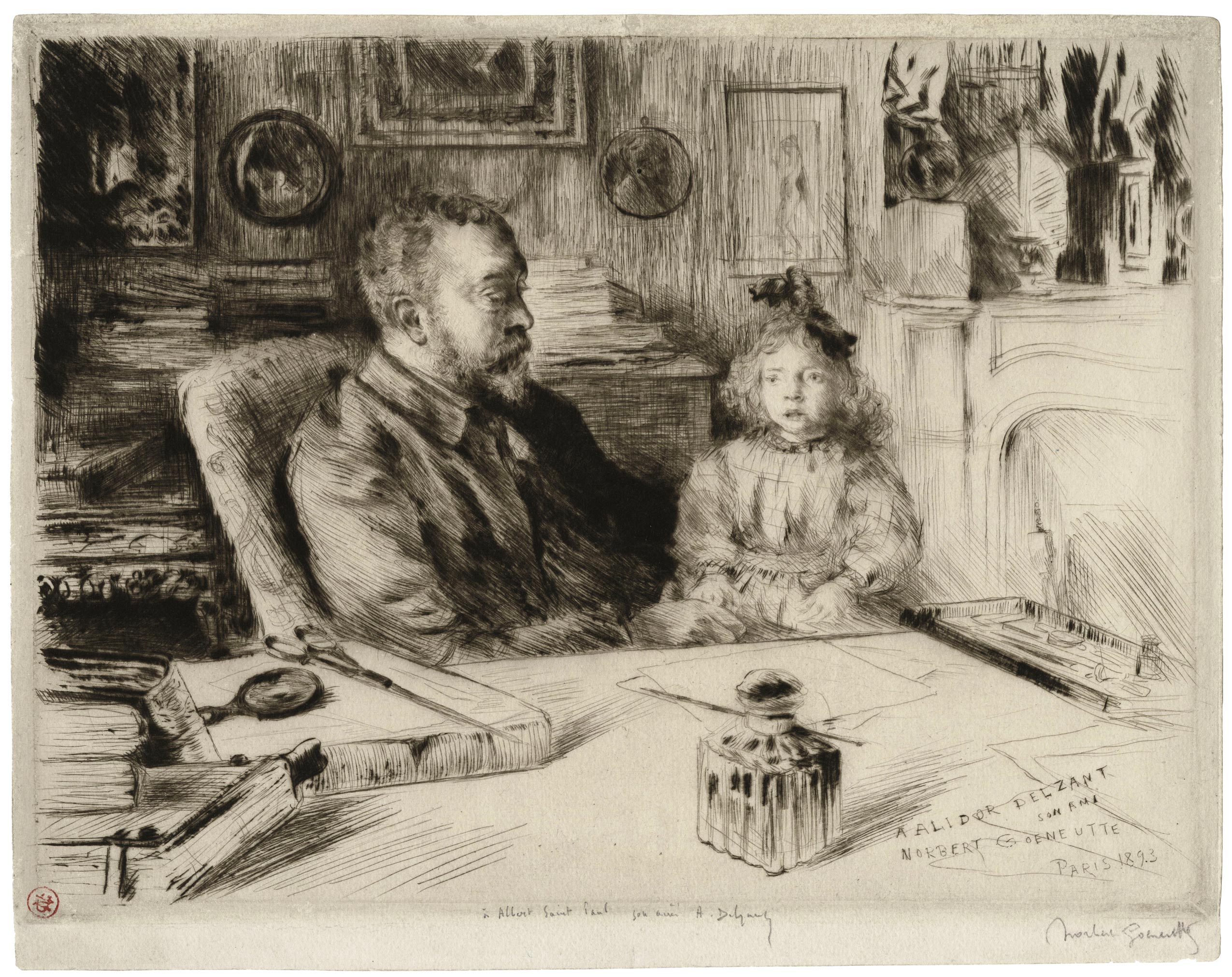 GOENEUTTE Norbert — Alidor Delzant and his daughter