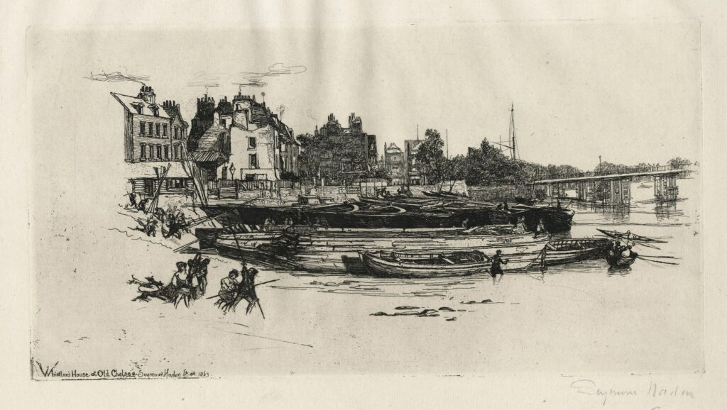 Haden – Whistler’s House, Old Chelsea