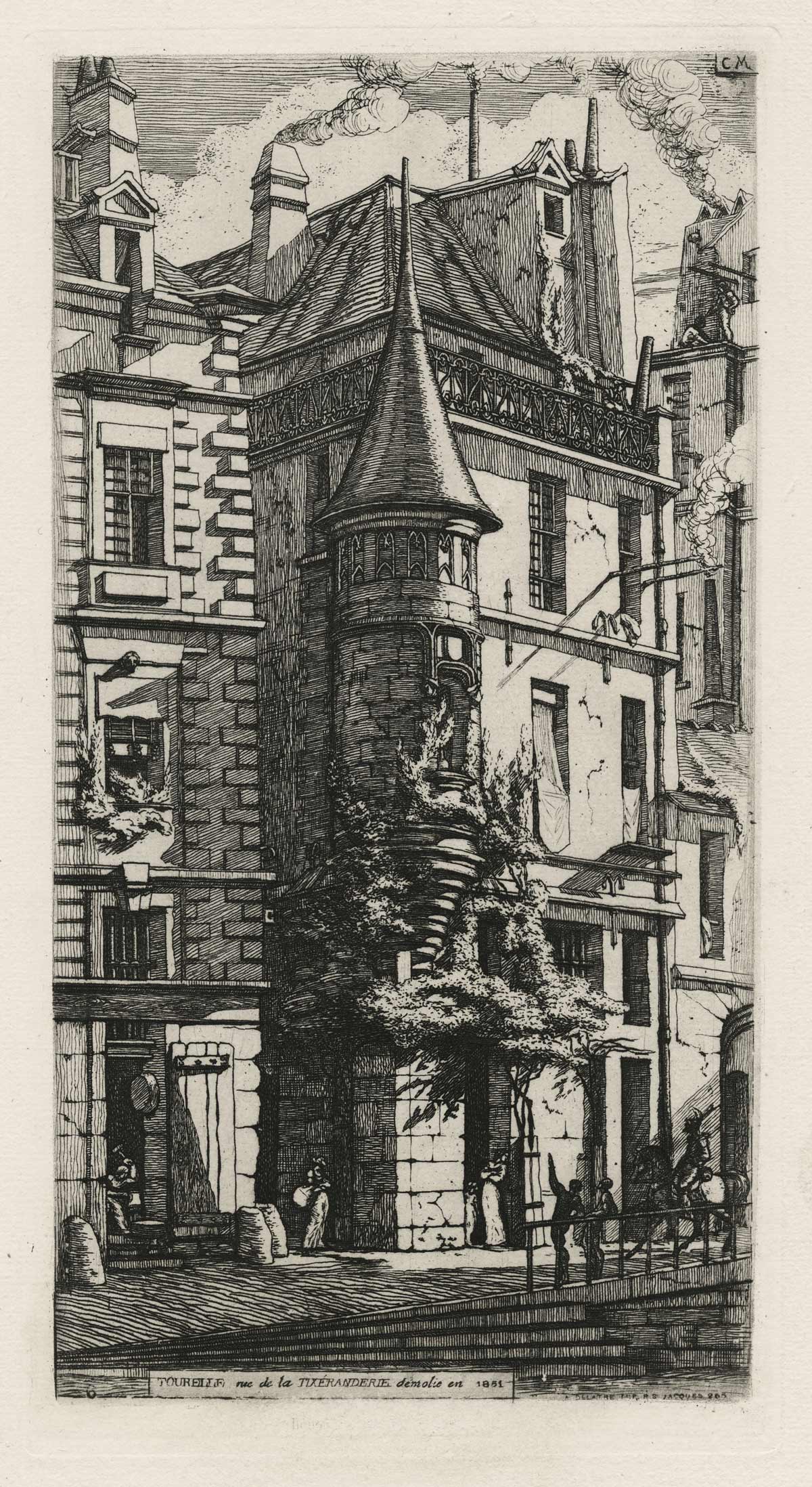Tourelle rue de la Tixéranderie