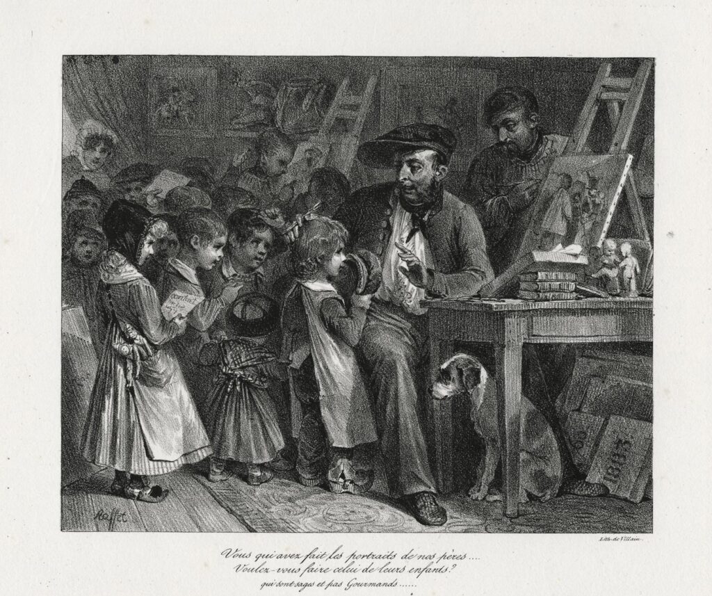 Raffet – Vous qui avez fait les portraits de nos pères… Voulez-vous faire celui de leurs enfants ?