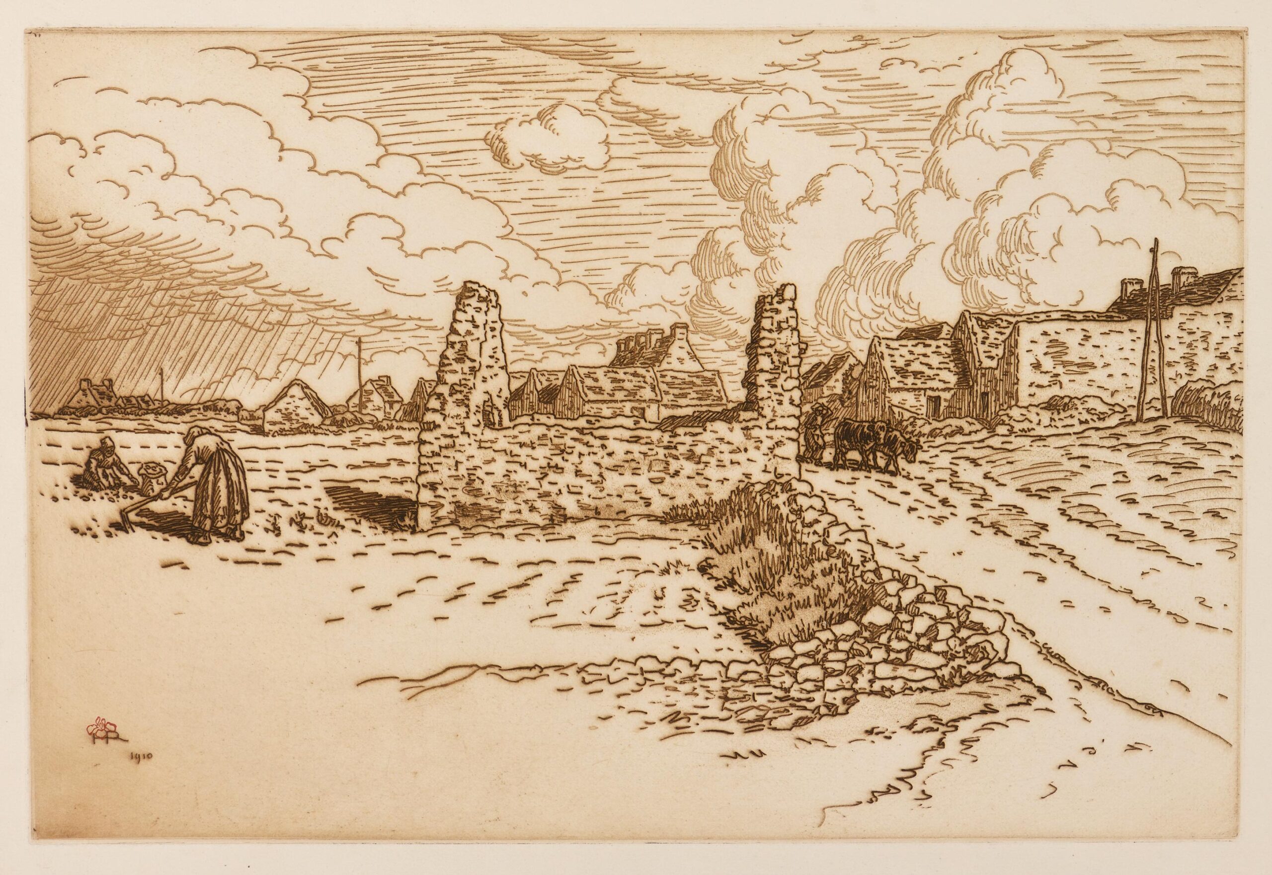 Le village de Rostudel