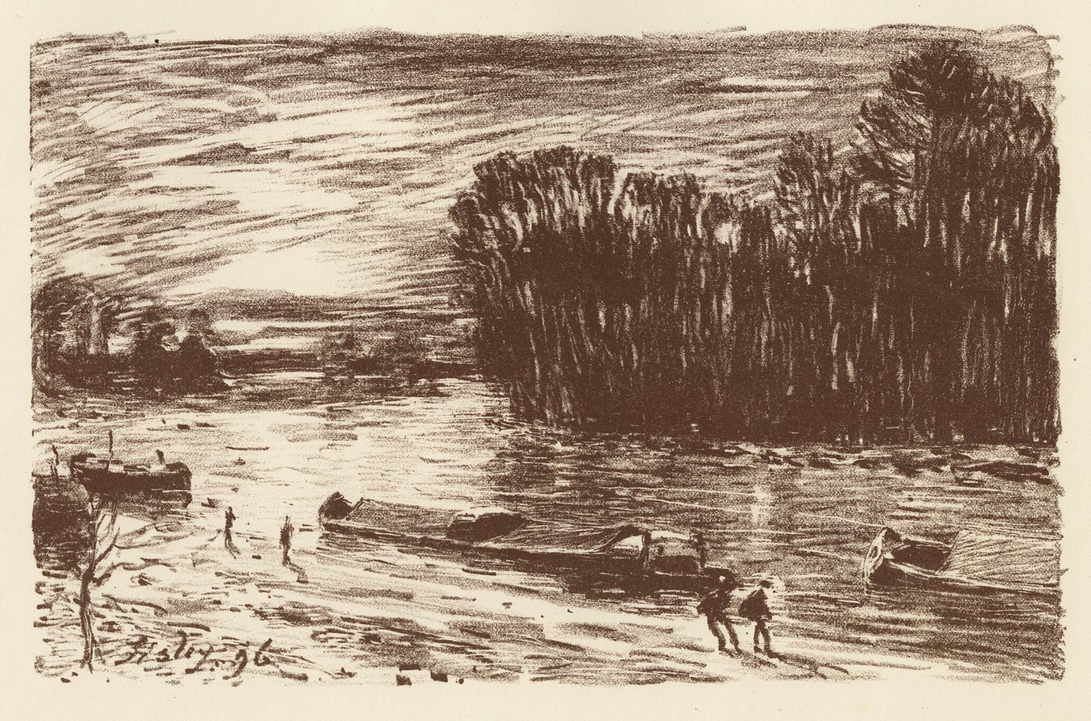 Banks of the Loing, near Saint-Mammès