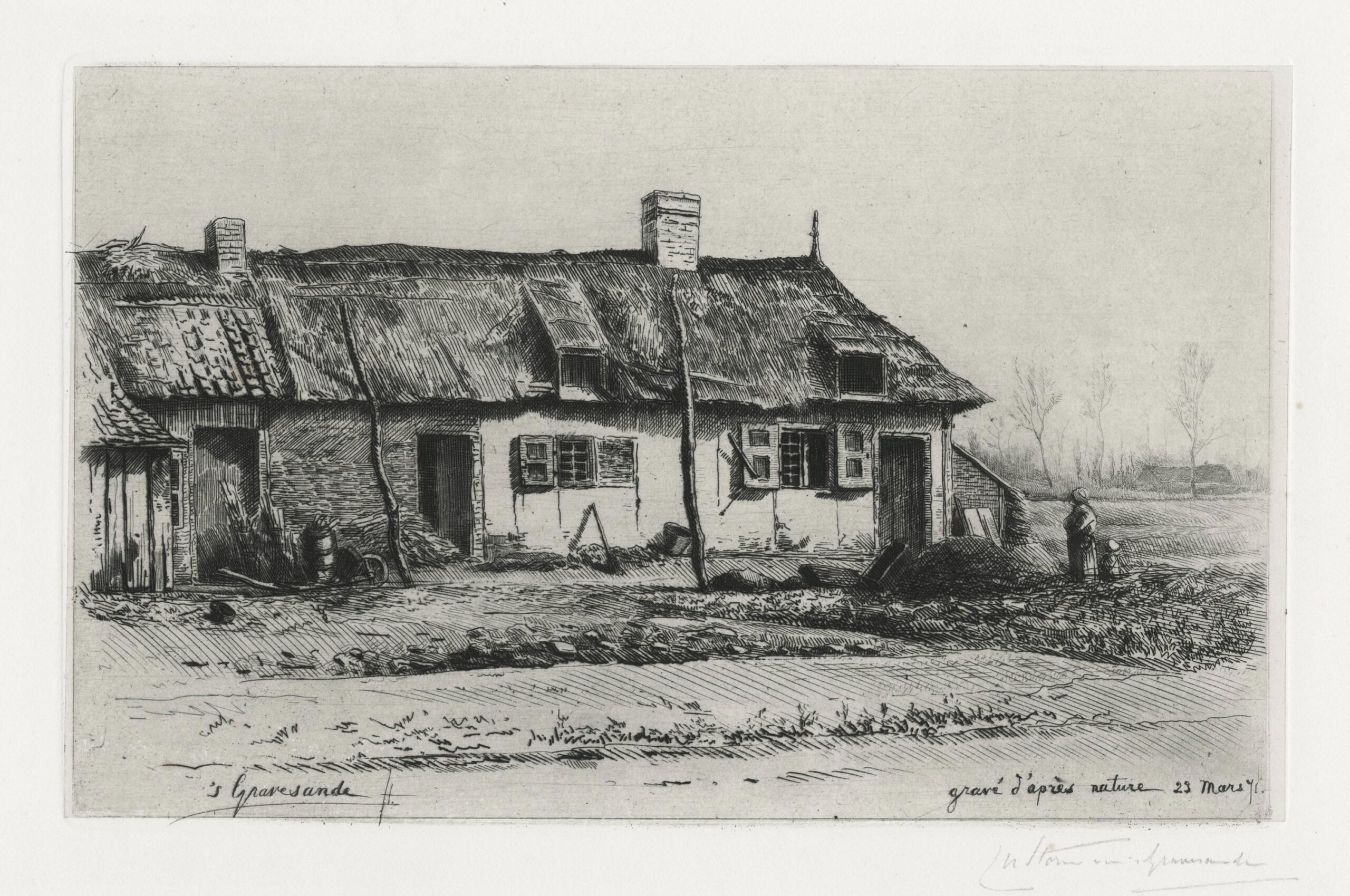 Chaumière à Buggenhout (Flandre orientale)