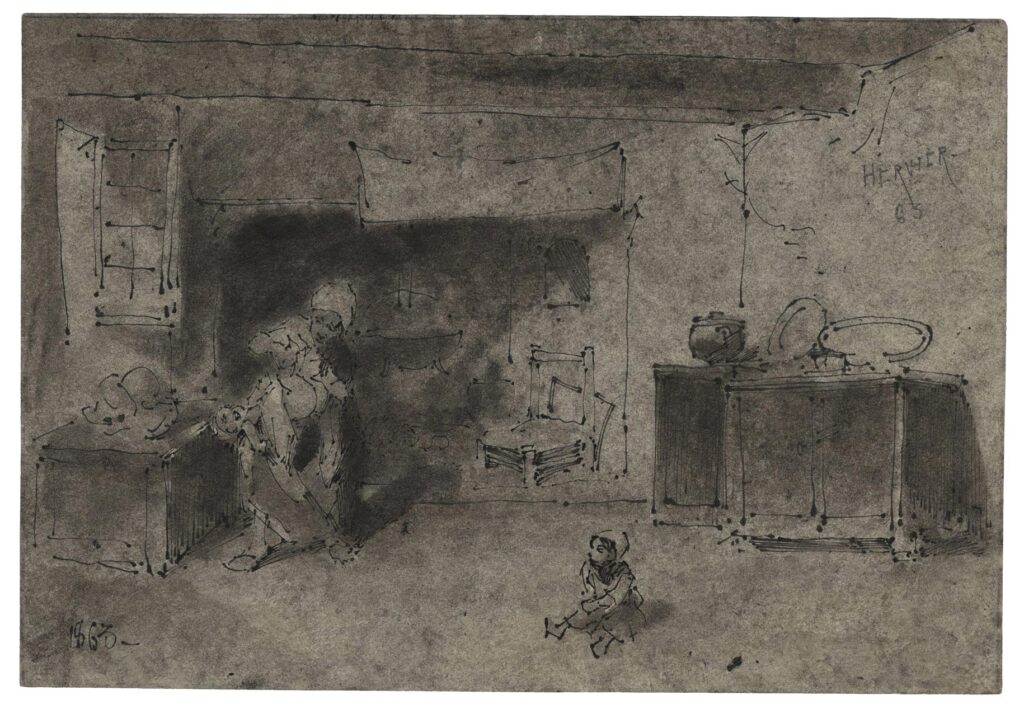 Hervier – Le changement des langes