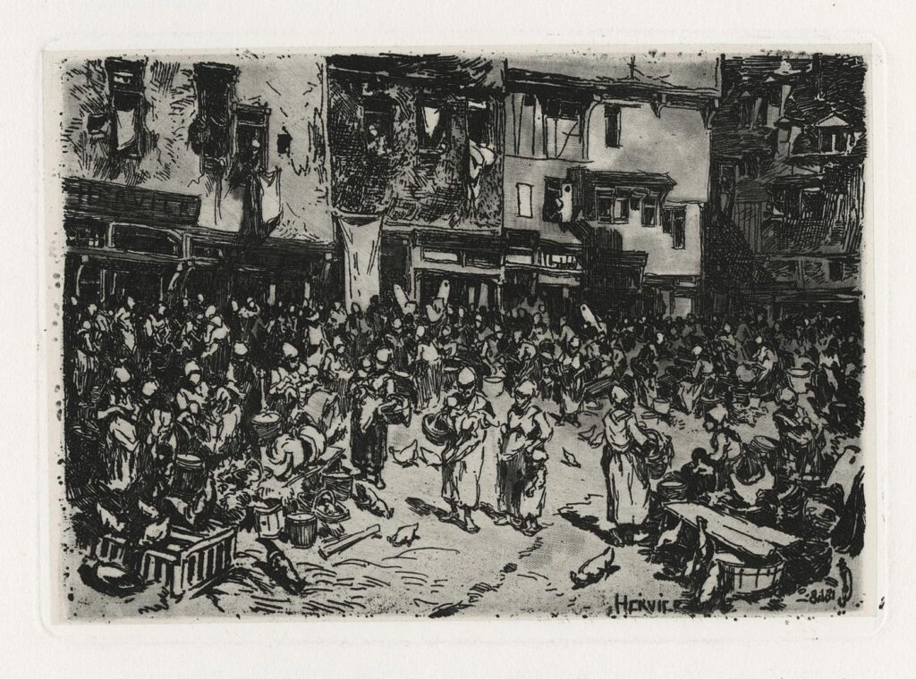 Hervier – Marché normand