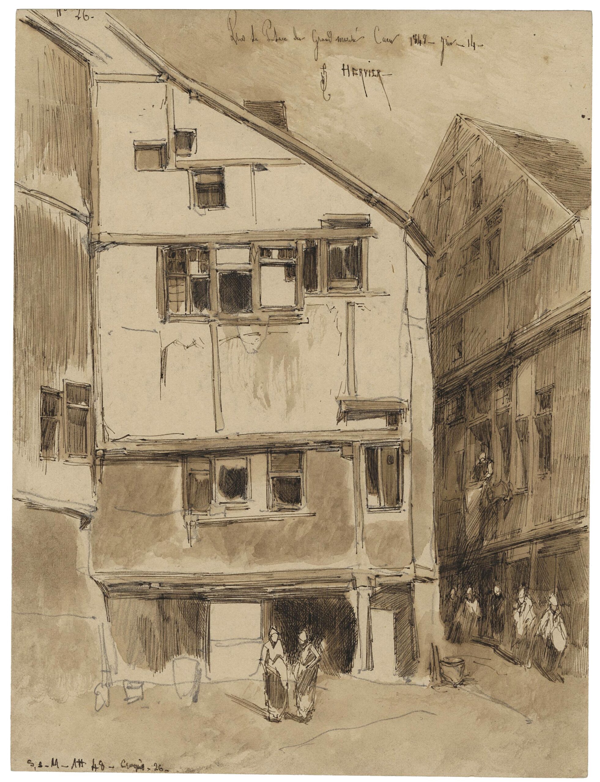 Place du Grand Marché à Caen